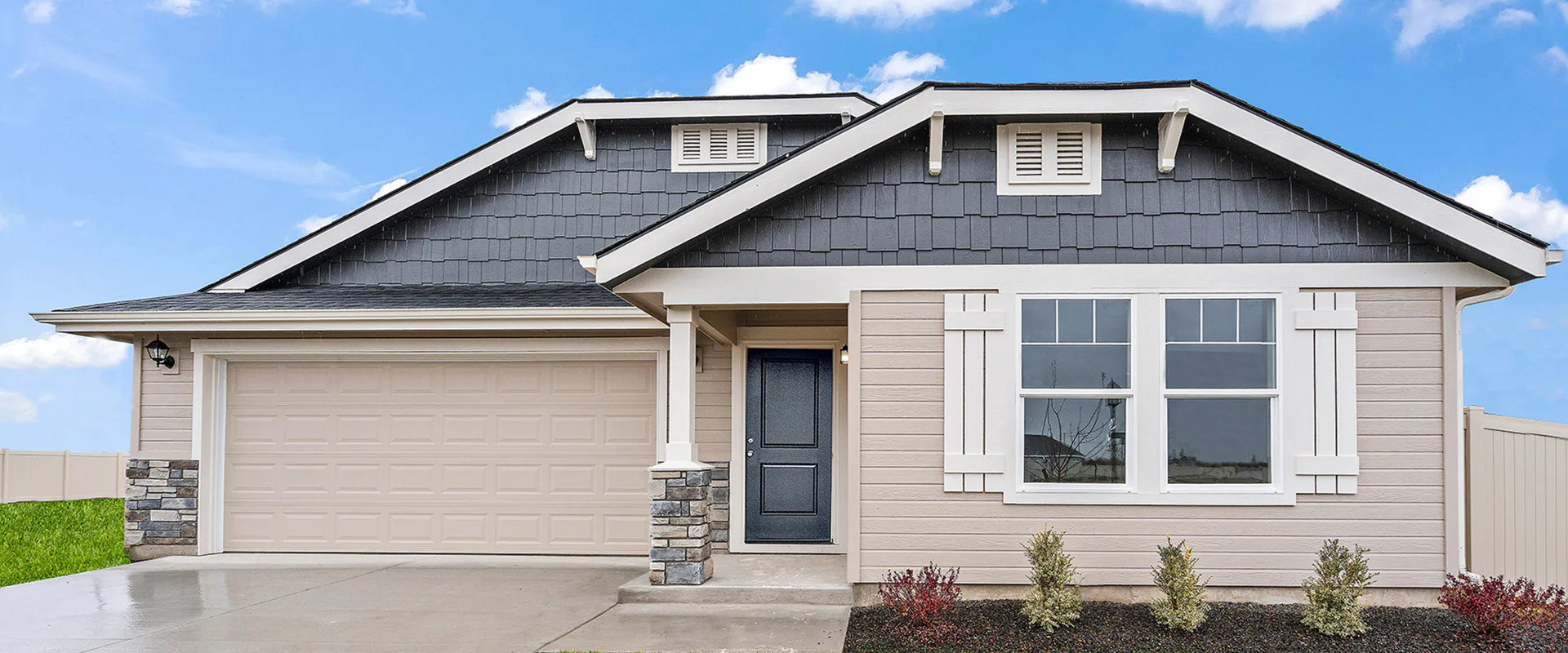 Crestwood 34Bed, 2Bath Floor Plan New Home in Idaho Hubble Homes