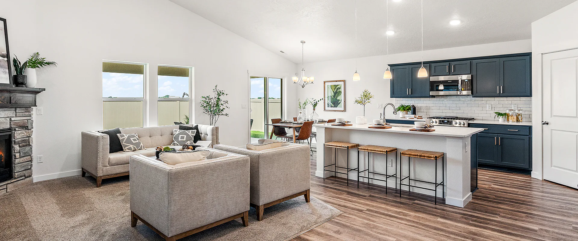 Sunnyvale Nampa Idaho New Homes Hubble Homes