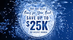Save up to $25k on Quick Move-In Homes