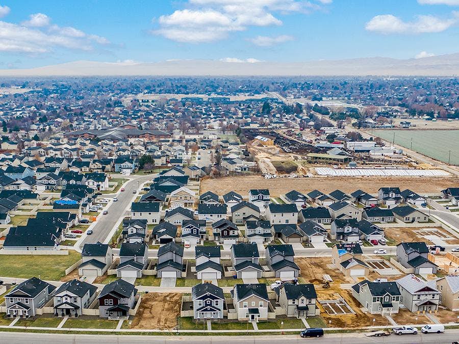 Aerial View of Southern Ridge by Hubble Homes