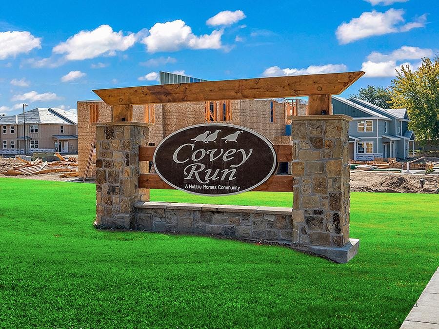 Covey Run New Townhomes by Hubble Homes Nampa, Idaho