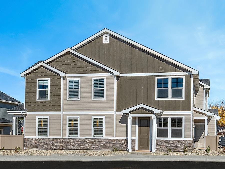 Covey Run New Townhomes by Hubble Homes Nampa, Idaho