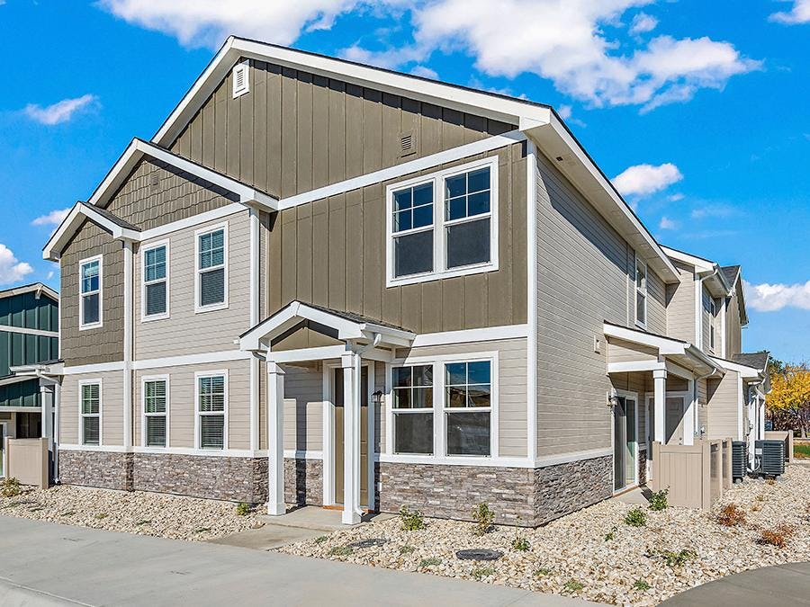 Covey Run New Townhomes by Hubble Homes Nampa, Idaho