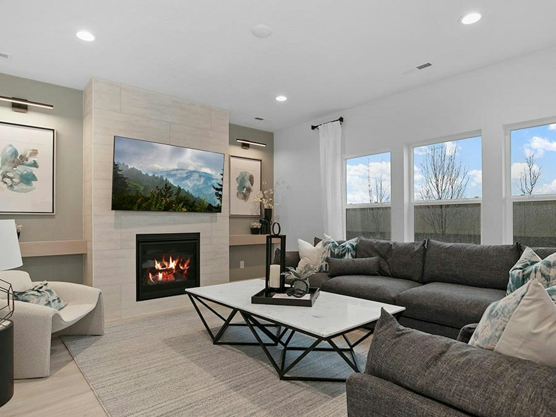 Cypress New Home Plan by Hubble Homes Boise, Idaho