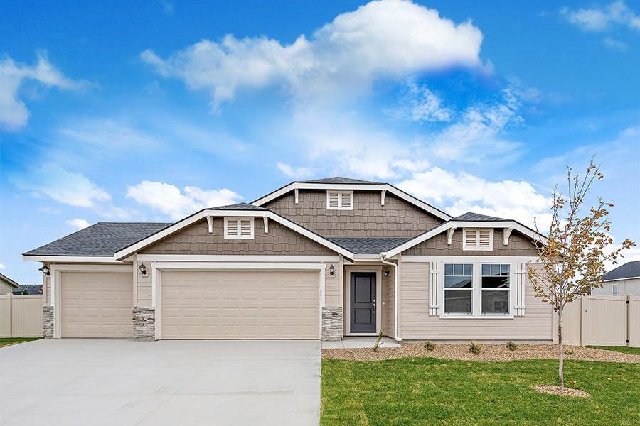 Crestwood New Home Plan by Hubble Homes Boise, Idaho