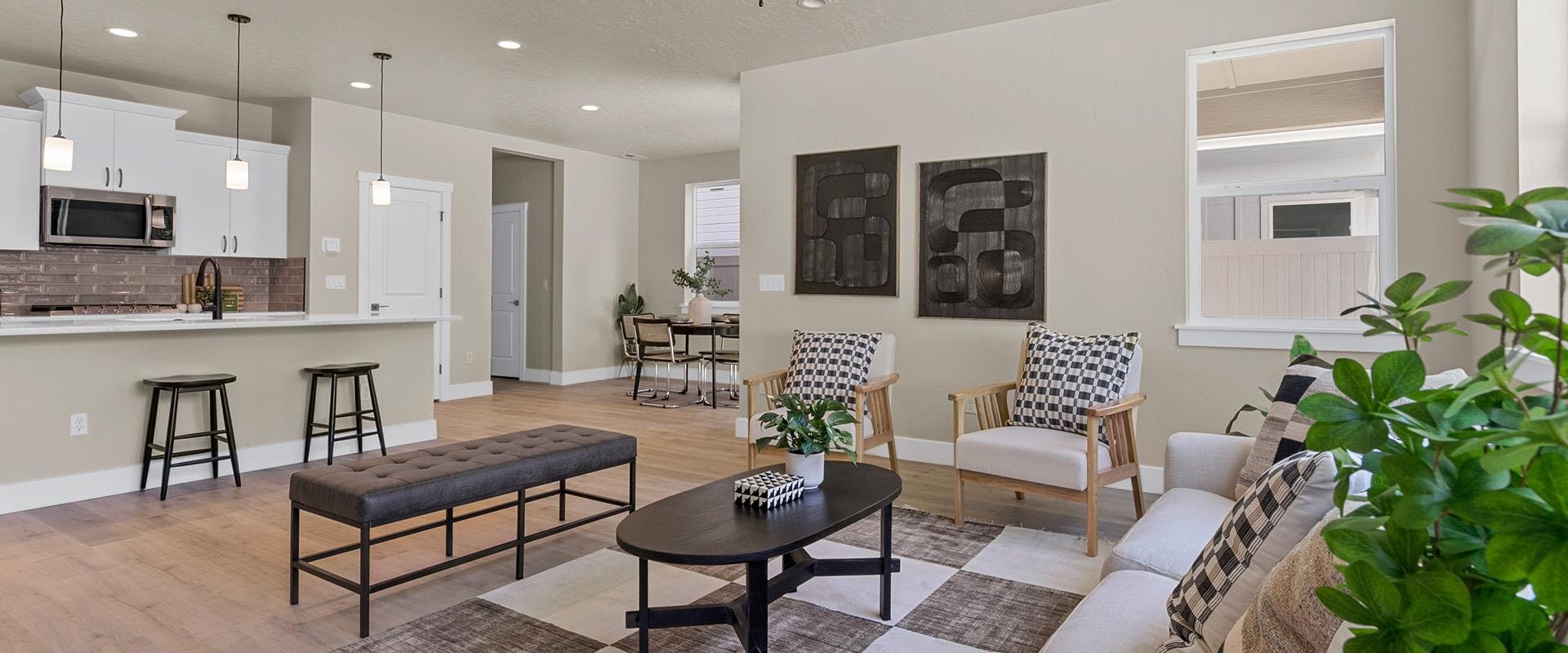 Orchid New Townhome Plan by Hubble Homes Boise, Idaho
