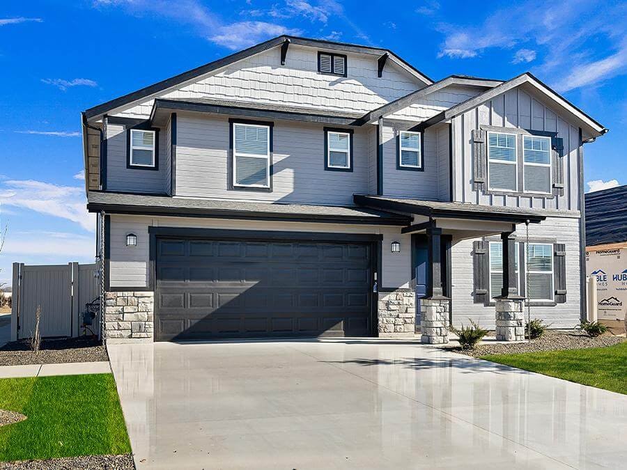 Spruce New Home Plan by Hubble Homes Boise, Idaho