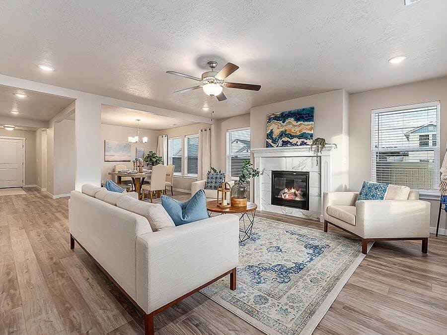 Yosemite 2Story Floor Plan New Home in Idaho Hubble Homes