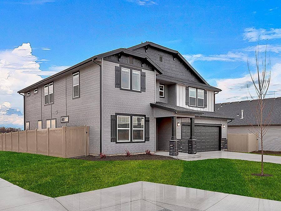 Yosemite 2Story Floor Plan New Home in Idaho Hubble Homes