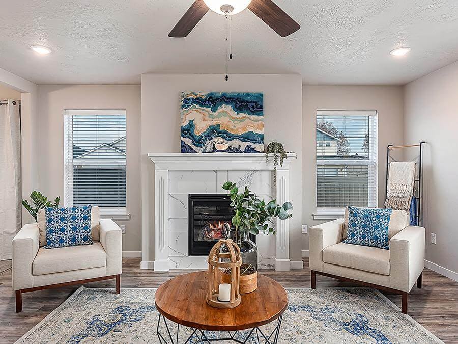 Yosemite 2Story Floor Plan New Home in Idaho Hubble Homes